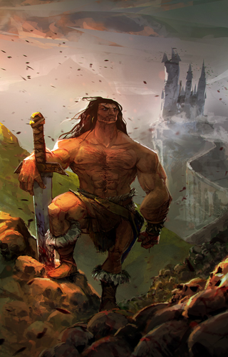 Illustration for article titled What is best in life? Epic Barbarian Art!